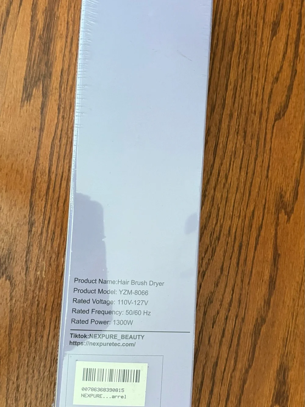 Nexpure Hot Air Brush NIB Sealed 4 in 1 Styling Tool